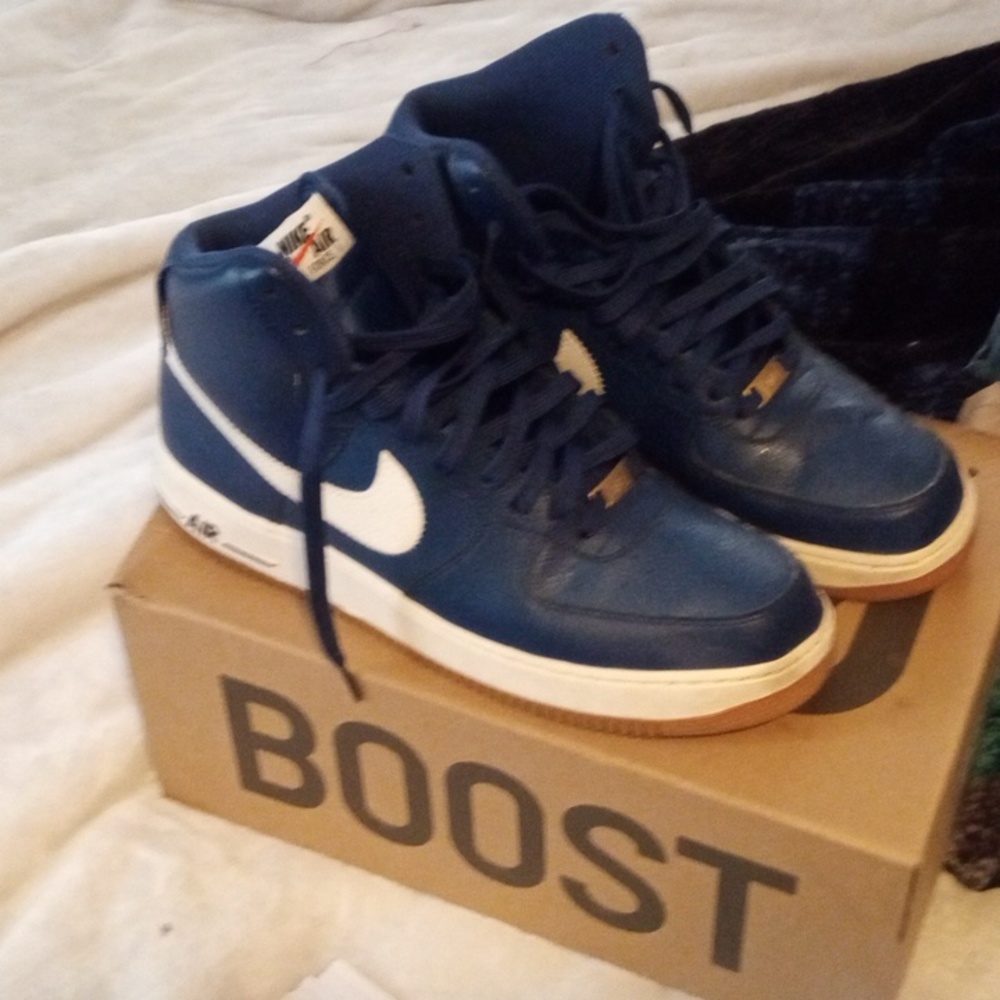 Air Force 1 size 13 Blue and White
